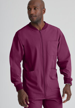 SK0408 Skechers Structure Warm-Up Jacket Wine