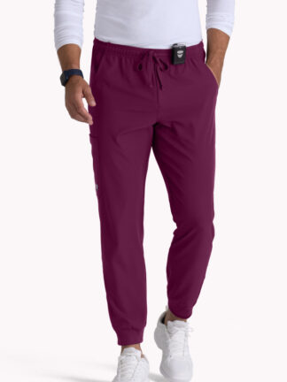 SKP572 Skechers Structure Jogger Pant Wine