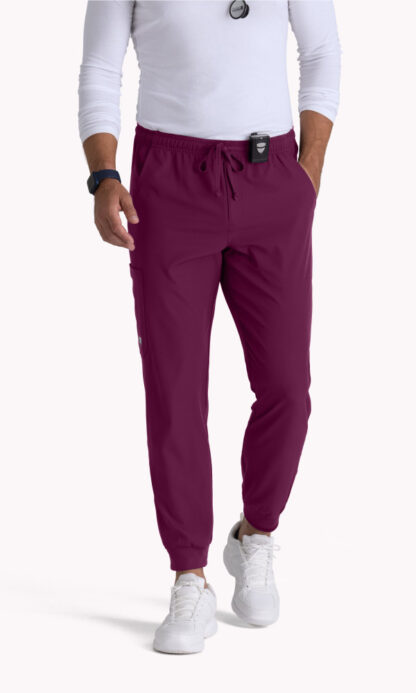 SKP572 Skechers Structure Jogger Pant Wine