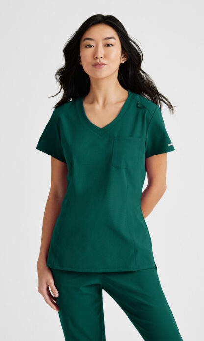 SKT147 Skechers Dignity Tuck-In Top Hunter
