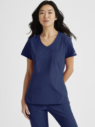SKT147 Skechers Dignity Tuck-In Top Navy