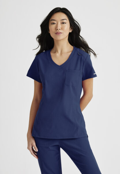 SKT147 Skechers Dignity Tuck-In Top Navy