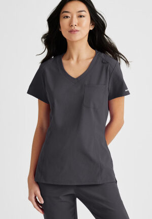 SKT147 Skechers Dignity Tuck-In Top Pewter