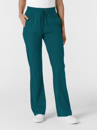 5251 Boundless Drawstring Bootcut Pant Caribbean Blue