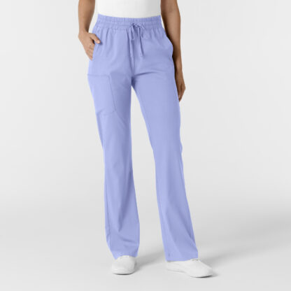 5251 Boundless Drawstring Bootcut Pant Ceil Blue