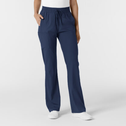 5251 Boundless Drawstring Bootcut Pant Navy
