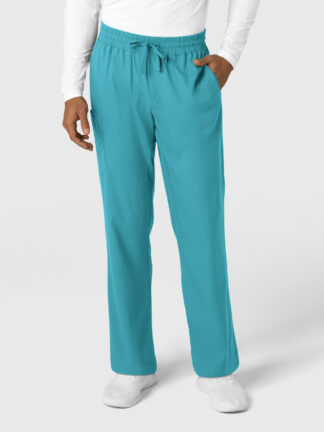 5351 Boundless Straight Leg Pant Teal Blue