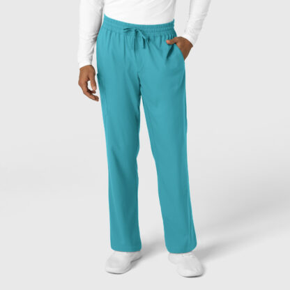 5351 Boundless Straight Leg Pant Teal Blue
