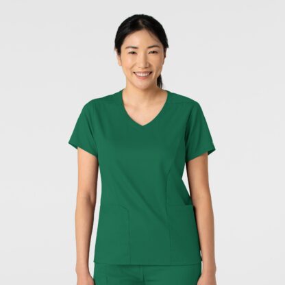 6251 Boundless 2-Pocket V-Neck Top Hunter