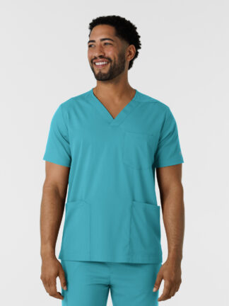 6351 Boundless 4-Pocket Top Teal Blue
