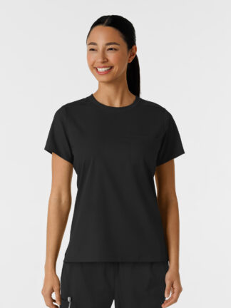 6451 Boundless Classic Pocket Tee Black
