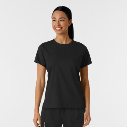 6451 Boundless Classic Pocket Tee Black