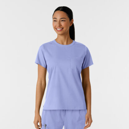 6451 Boundless Classic Pocket Tee Ceil Blue