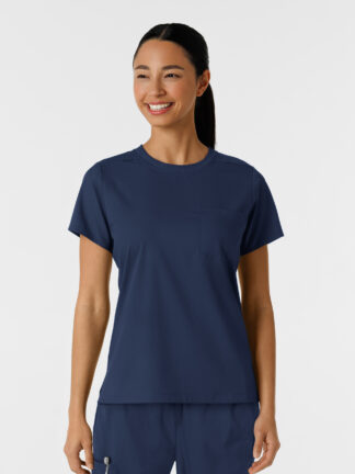 6451 Boundless Classic Pocket Tee Navy