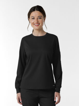 6551 Boundless Classic Long Sleeve Tee Black