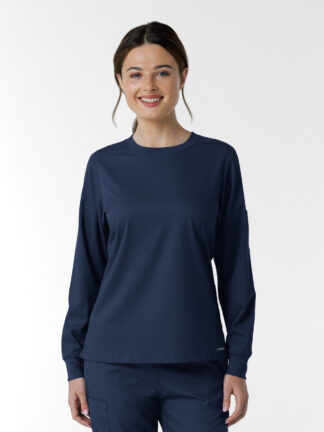 6551 Boundless Classic Long Sleeve Tee Navy