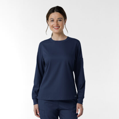 6551 Boundless Classic Long Sleeve Tee Navy