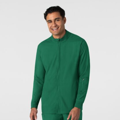 8351 Boundless Zipper Warm-Up Jacket Hunter