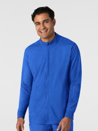 8351 Boundless Zipper Warm-Up Jacket Royal