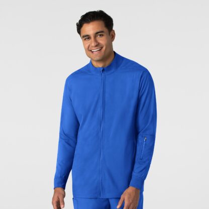 8351 Boundless Zipper Warm-Up Jacket Royal