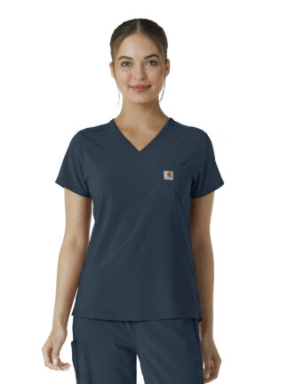 C13410 Force Cross-Flex Tuck-In Top Navy
