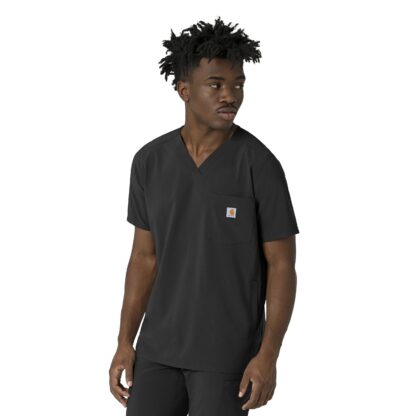 C16410 Force Cross-Flex V-Neck Top Black