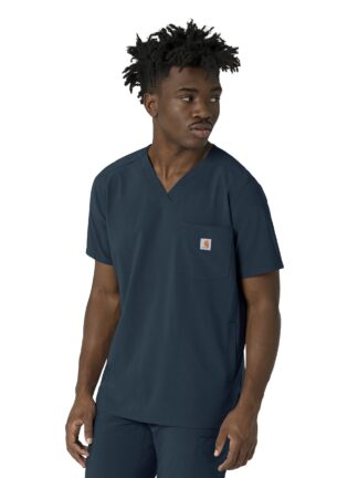 C16410 Force Cross-Flex V-Neck Top Navy