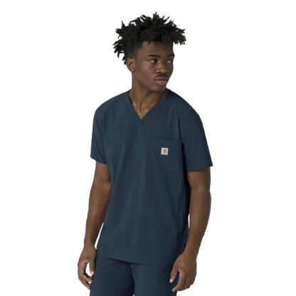 C16410 Force Cross-Flex V-Neck Top Navy