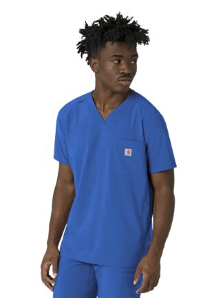 C16410 Force Cross-Flex V-Neck Top Royal