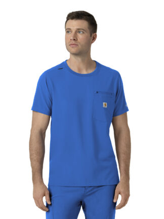 C16510 Force Cross-Flex Crew Neck Top Royal