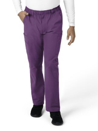 C56113 Force Essentials Straight Leg Cargo Pant Eggplant