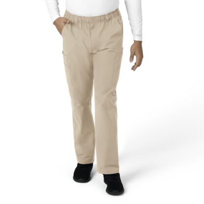 C56113 Force Essentials Straight Leg Cargo Pant Khaki