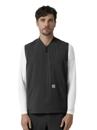 C86510 Force Cross-Flex Lightweight Scrub Vest Black