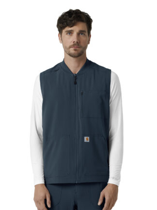 C86510 Force Cross-Flex Lightweight Scrub Vest Navy