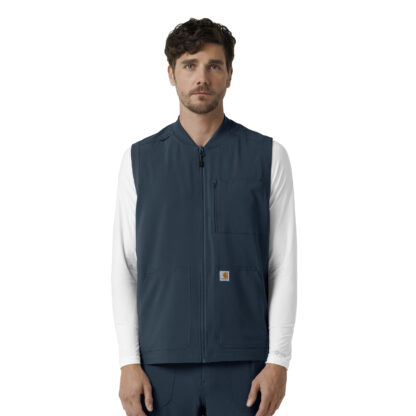 C86510 Force Cross-Flex Lightweight Scrub Vest Navy