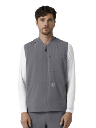 C86510 Force Cross-Flex Lightweight Scrub Vest Pewter