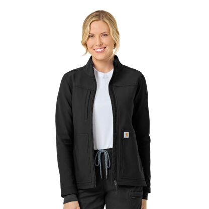 C81023 Force Cross-Flex Bonded Fleece Jacket Black
