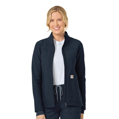 C81023 Force Cross-Flex Bonded Fleece Jacket Navy