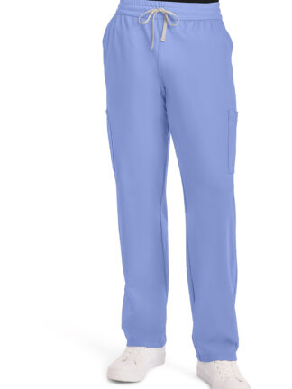 CK036 Achieve 5-Pocket Straight Leg Pant Ceil Blue