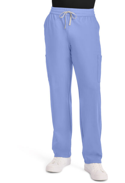 CK036 Achieve 5-Pocket Straight Leg Pant Ceil Blue