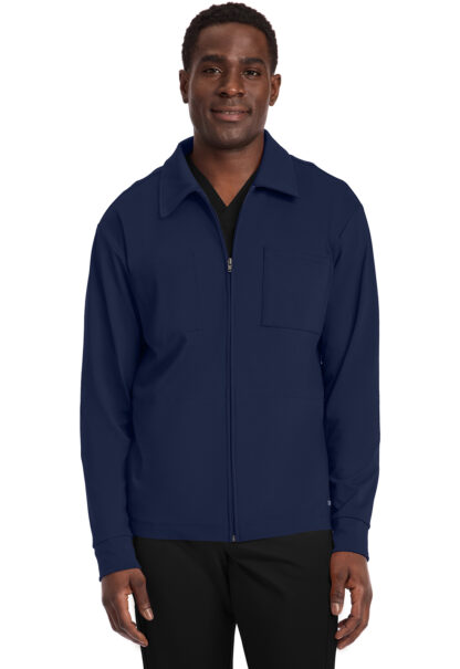 CK354 Achieve Zip-Front Warm Up Jacket Navy