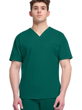 CK729 Achieve 3-Pocket V-Neck Top Hunter