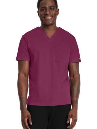 CK834 Achieve 1-Pocket Tuck-In Top Wine