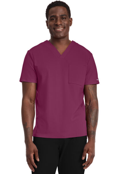 CK834 Achieve 1-Pocket Tuck-In Top Wine