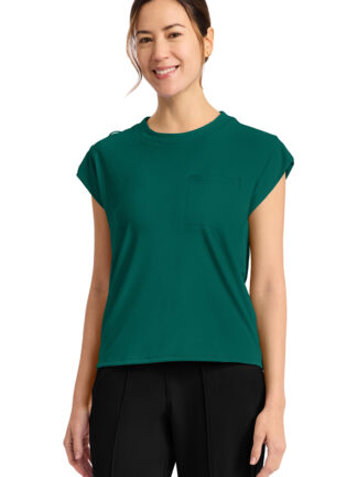 CK936 Achieve 1-Pocket Crew Neck Top Hunter