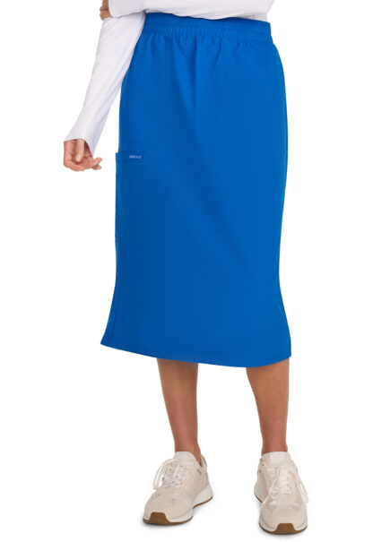 CK563A Cherokee Elastic Waist Skirt Royal
