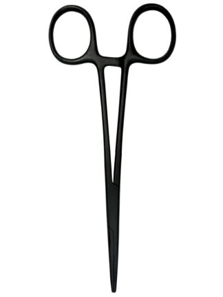 500-STE 5.5" Kelly Forceps - Stealth Edition