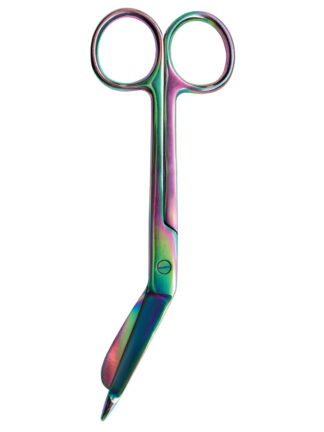 53-RAI 5.5" Bandage Scissor - Rainbow Finish