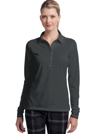 Nike Women's Long Sleeve Dri-FIT Stretch Tech Polo. 545322