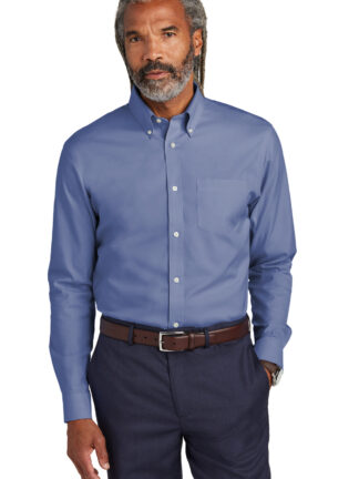 Brooks Brothers Wrinkle-Free Stretch Pinpoint Shirt BB18000